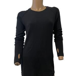 new Lululemon 8 medium Sit in Lotus cashmere blend sweater SP2 9056